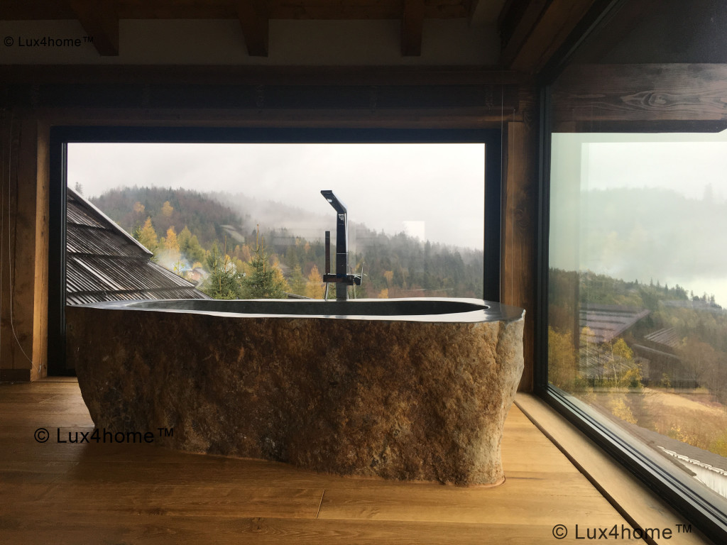 River Stone Bathtub - Natural stone bathtubs