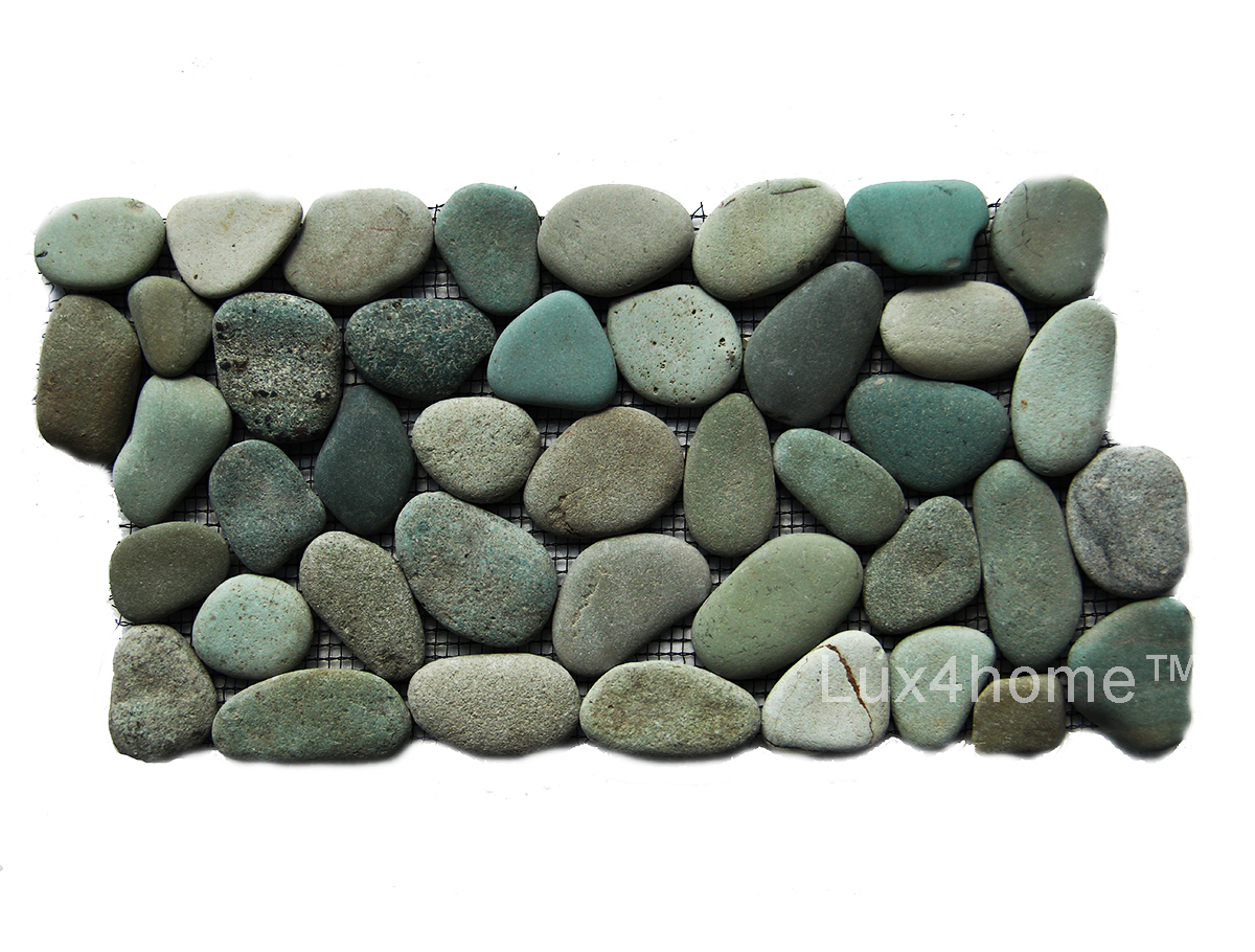 Green Pebble Stone Tiles