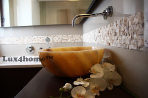 Onyxwaschbecken aus unserer Fertigung: Kollektion und Sondermodelle 10 Onyxwaschbecken aus der Lux4home-Kollektion