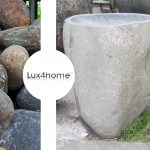Natural Stone Pedestal Sinks Manufacturer Producer Standing Stone Basin 1