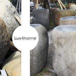 Natural Stone Pedestal Sinks Manufacturer Producer Standing Stone Basin 5