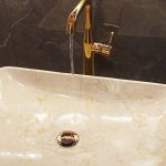 Stone Basin Marble Sinks Cream 5