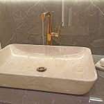Stone Basin Marble Sinks Cream 7