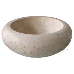 Round Countertop marble Sinks