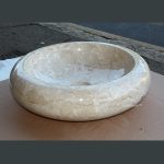Round Countertop Stone Sink