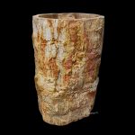 Frigidus Fossil Wood Pedestal Sinks 3