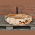 Jurrasic Onyx Rustic Stone Sinks 17