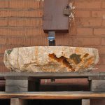 Jurrasic Onyx Rustic Stone Sinks 21