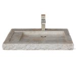 Flat Marble Sink countertop