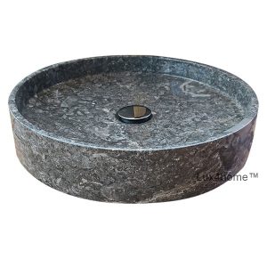 Puro S - Round Countertop Marble Sink