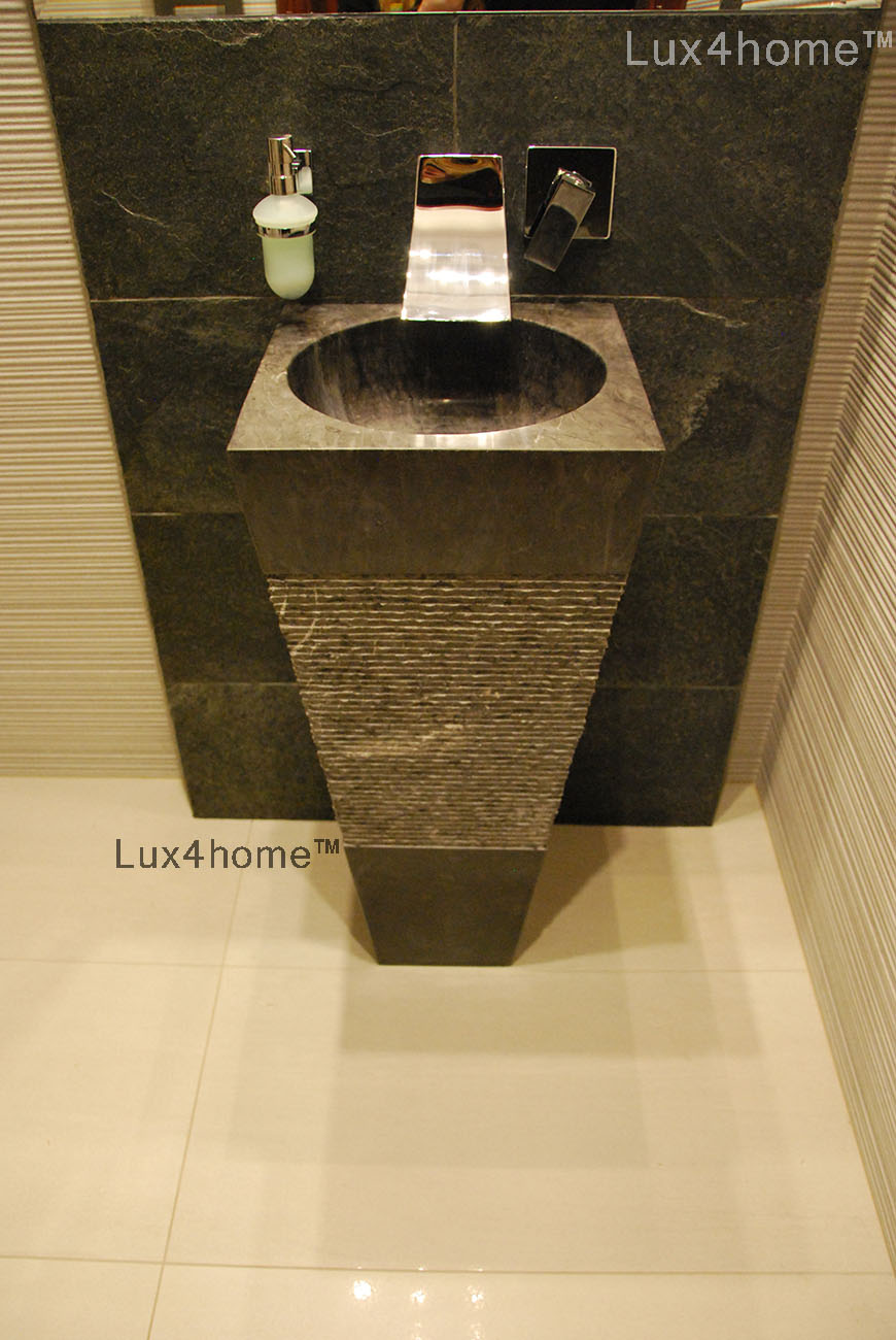 freestanding marble stone washbasins