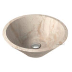 Fidus - Round marble Sinks