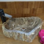 Petrified Wood Bathroom Sinks