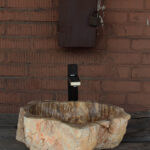 Petrified wood sink - Petrified wood wash basin