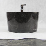 Black Marble Countertop Sink