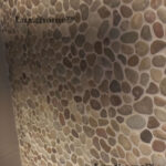 Beige Pebble Stone Mosaic Tile