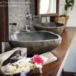 River Stone Basins - Hotel Bathroom