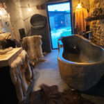 Stone Bathtub Castle Bathroom 1
